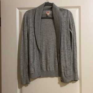 Gray Cardigan